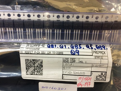 Irf9z24npbf trans irf9z24n - ir,